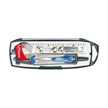 COMPAS TECHNIC COMPACT COFFRET 4 PIÈCES