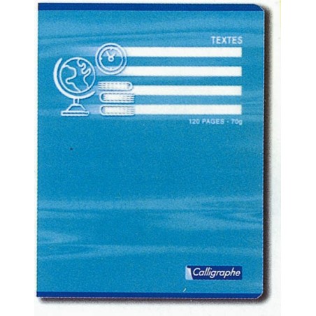 CAHIER DE TEXTES CARTE 17X22 120P PIQURE