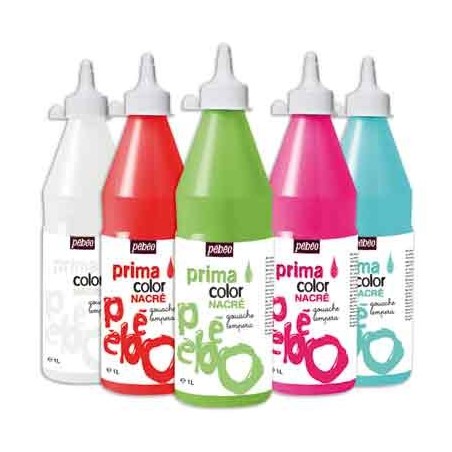 GOUACHE NACREE PRIMACOLOR 1 LITRE - BLANC