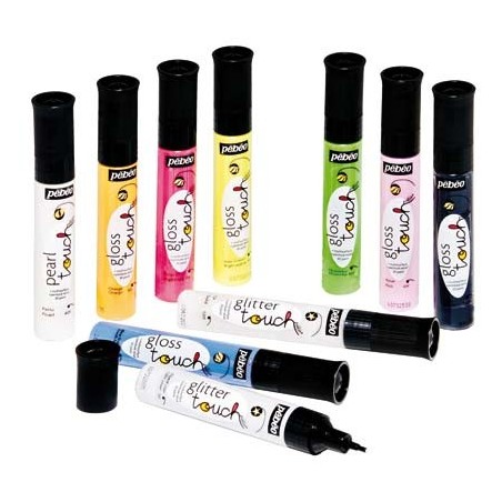 PEINTURE TOUCH DECO 3D KIT 10 tubes 25ml assortis