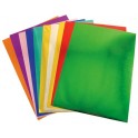 CARTON METALLISE A4 10 feuilles assorties