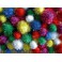 POMPONS SCINTIL 87 pièces TAILLES ET COULEURS ASSORTIES