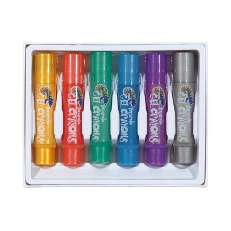 CRAIES GEL AQUARELLABLES ETUI DE 6 métalliques