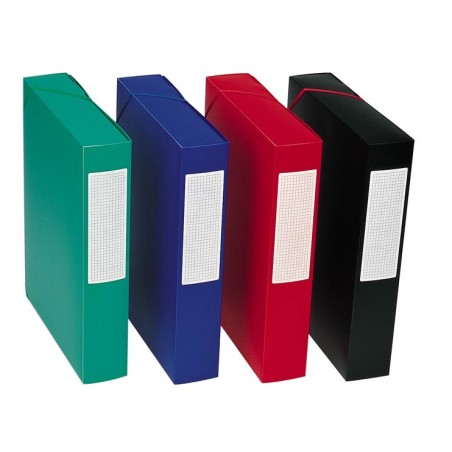 BOITE DE CLASSEMENT POLYPRO DOS 60 BLEU