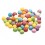 1 SACHET DE 100 BOULES COLORIS ASSORTIS CELLULOSE Ø18 MM