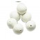 100 BOULES BLANC CELLULOSE Ø25MM