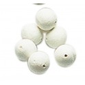 1 LOT DE 100 BOULES BLANC CELLULOSE Ø25MM