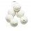 1 LOT DE 100 BOULES BLANC CELLULOSE Ø25MM
