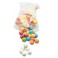 100 BOULES COLORIS ASSORTIS CELLULOSE Ø30 MM