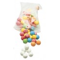 100 BOULES COLORIS ASSORTIS CELLULOSE Ø30 MM