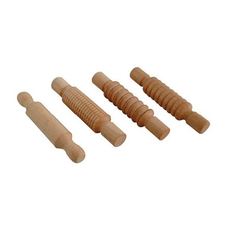 4 ROULEAUX FANTAISIE BOIS ASSORTIS