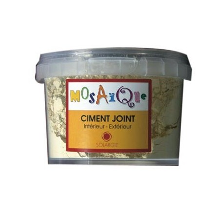 CIMENT JOINT int/exté COUL PAILLE POT 500g