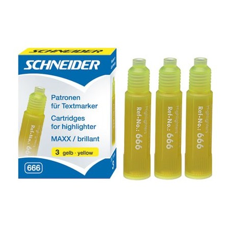 RECHARGE POUR SURLIGNEUR MAXX 115 étui de 3 cartouches