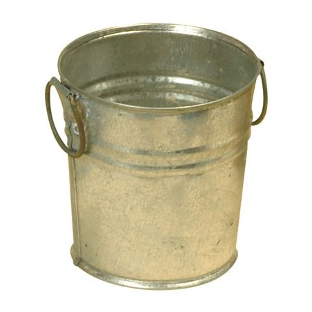 SEAU ZINC MINI 2 ANSES 60X80X80