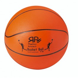 BALLON BASKET INITIATION MINIME PVC Taille 5 Ø 220mm/400g