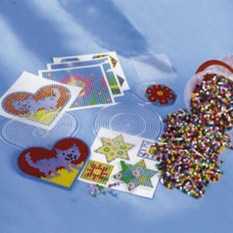 Plaque Pour Perles à Repasser 10 Piu00e8ces Plaque Perle A Repasser, Plaques Pour Perles U00e0 Repasser, Modu00e8les De Perles U00e0 Repasser En Plastique Avec 2 Pince, Supports De Perles U00e0 Support Pour Puzzle