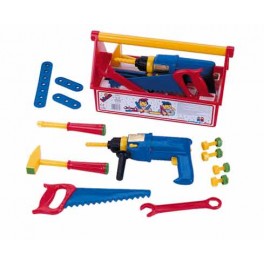 CAISSE A OUTILS AVEC PERCEUSE Plastique