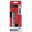 SET ACRYLIQUE 12x10 ML QUALITE BEAUX ARTS