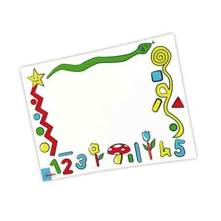 LOT DE 5 TAPIS DE PROTECTION 45X35 PLASTIQUE