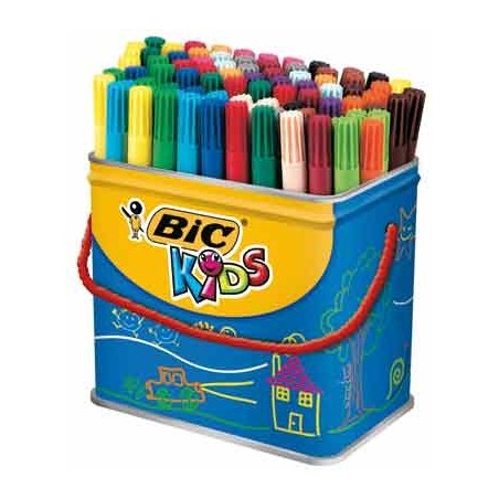 VISA 880 BARIL 84 FEUTRES COLORIS ASSORTIS
