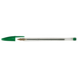 CRISTAL MEDIUM STYLO BILLE VERT