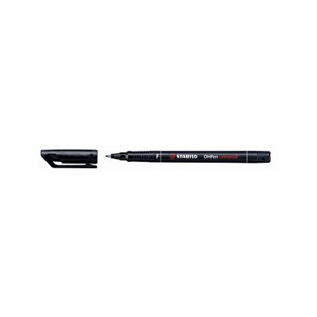 OH-PEN PERMANENT FEUTRE FIN NOIR