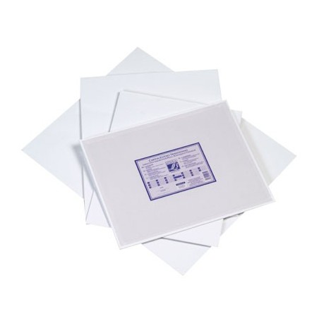 1 CARTON TOILE 24X30 BLANC