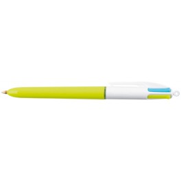 STYLO BILLE BIC 4 COULEURS FASHION PTE MOY.