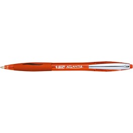 BIC ATLANTIS SOFT BILLE RÉTRACTABLE ROUGE