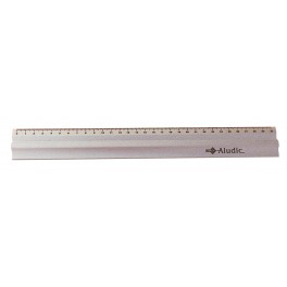 RÈGLE PLATE ALU 30CM