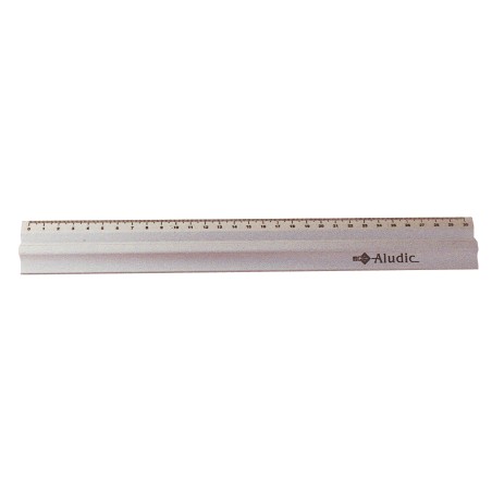 RÈGLE PLATE ALU 30CM