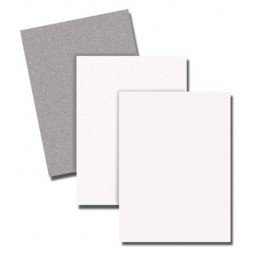 CARTON BLANC/GRIS 50X65CM 0,7MM 600G