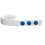 BANDE MAGNET.SOUPLE ADHESIVE 1MX35MM + 3 AIMANTS