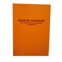 REGISTRE PRÉSENCES ET ABSENCES