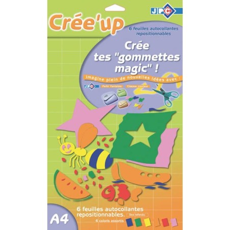 4 BOITES ECO-PACK 7200 GOMMETTES RONDES 20MM COLORIS ASSORTIS