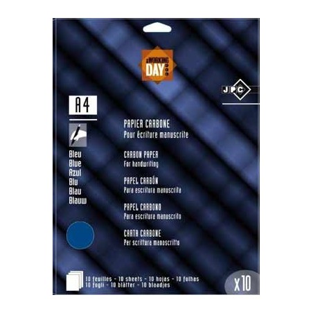 10F PAPIER CARBONE MAIN 21X29,7CM