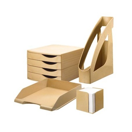 CLASS' BOX 4 TIROIRS ATLANTA GREEN couleur bois