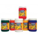 GOUACHE AUX DOIGTS OMEGA 6pots 500mg ass