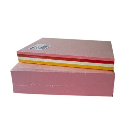 BUVARD 16X21 MULTICOLORE 160G PQT 100
