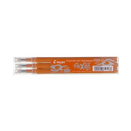 FRIXION BALL / CLICKER 3 RECHARGES ORANGE
