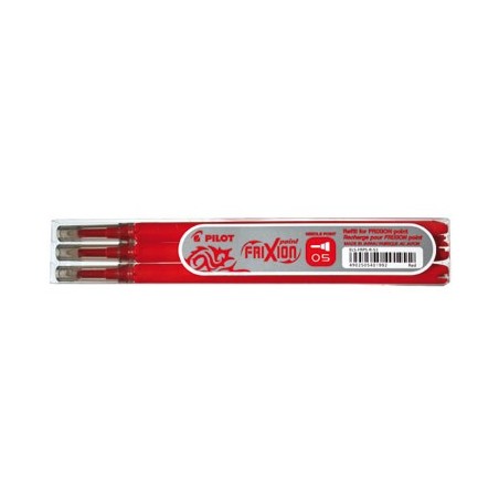 FRIXION POINT 3 RECHARGES ROUGE