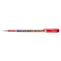 ROLLER ENCRE GEL POUR TISSUS, POINTE LARGE 1 mm, ENCRE ROUGE