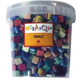 620 MOSAÏQUES SMALT 12X12MM COLORIS ASSORTIS