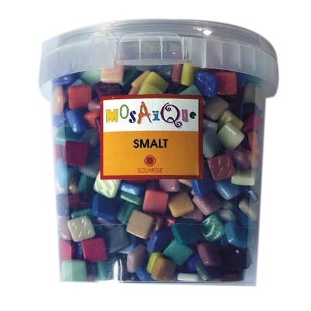 620 MOSAÏQUES SMALT 12X12MM COLORIS ASSORTIS