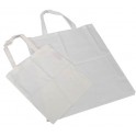 SAC SHOPPING CALICOT ENFANT BLANC 37X42CM