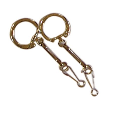 30 ATTACHES PORTE-CLÉS + MOUSQUETONS ARGENT