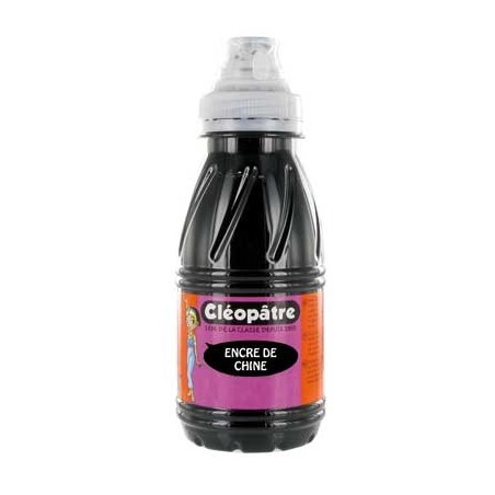 ENCRE DE CHINE NOIR FLACON 250ML