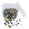 PAILLETTES SEQUINS MULTI CŒURS BOÎTE 40G