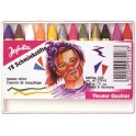 12 CRAYONS MAQUILLAGE COLORIS ASSORTIS