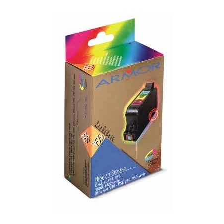 COMPATIBLE HP C6615D N°15  NOIR